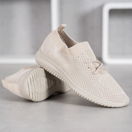 SHELOVET Alacsony sportcipő barna 2