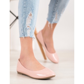 Comer Lakkozott balerinák rózsaszín 1