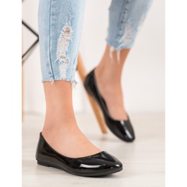 Comer Lakkozott balerinák fekete 1