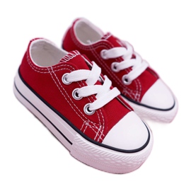 FRROCK Gyermek Red Filemon Classic cipők fehér piros 1