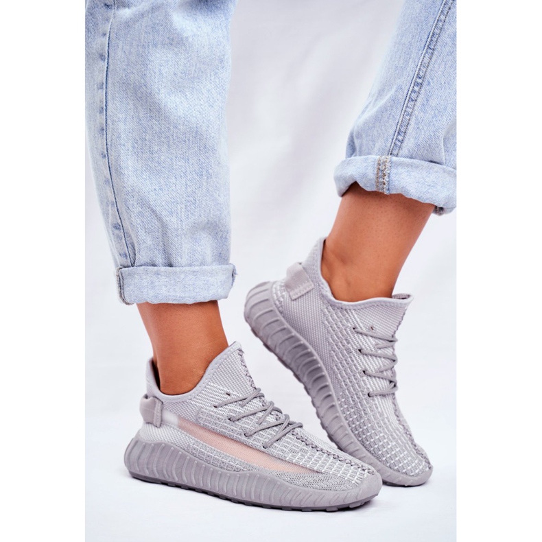 Női sportcipő, világos, szellős szürke Lumiere 2