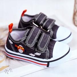 PL1 Gyermek cipők Szürke Nimalo tépőzáras 2 PL1 Gyermek cipők Szürke Nimalo tépőzáras 2