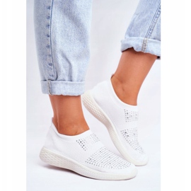 PS1 Női sportcipő fehér, Sidonim Cubic Zirconia-val 2