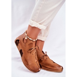 Női Brogues Maciejka Rude 03426-19 barna 1