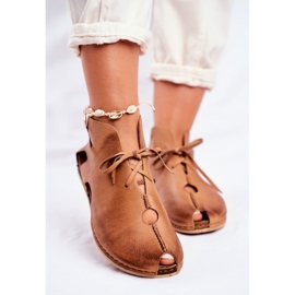 Női Brogues Maciejka Rude 03426-19 barna 2