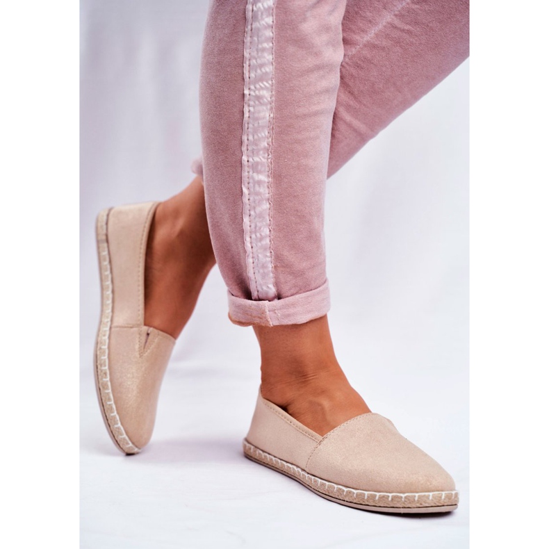 NEWS Női bézs Lapu Lapu Slip-On Espadrilles 2