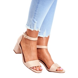 Vinceza Női szandál Velúr bézs Egyre több! 1