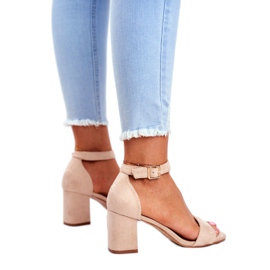 Vinceza Női szandál Velúr bézs Egyre több! 2