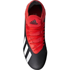 Adidas X 18.3 Fg Jr BB9370 futballcipő piros 1