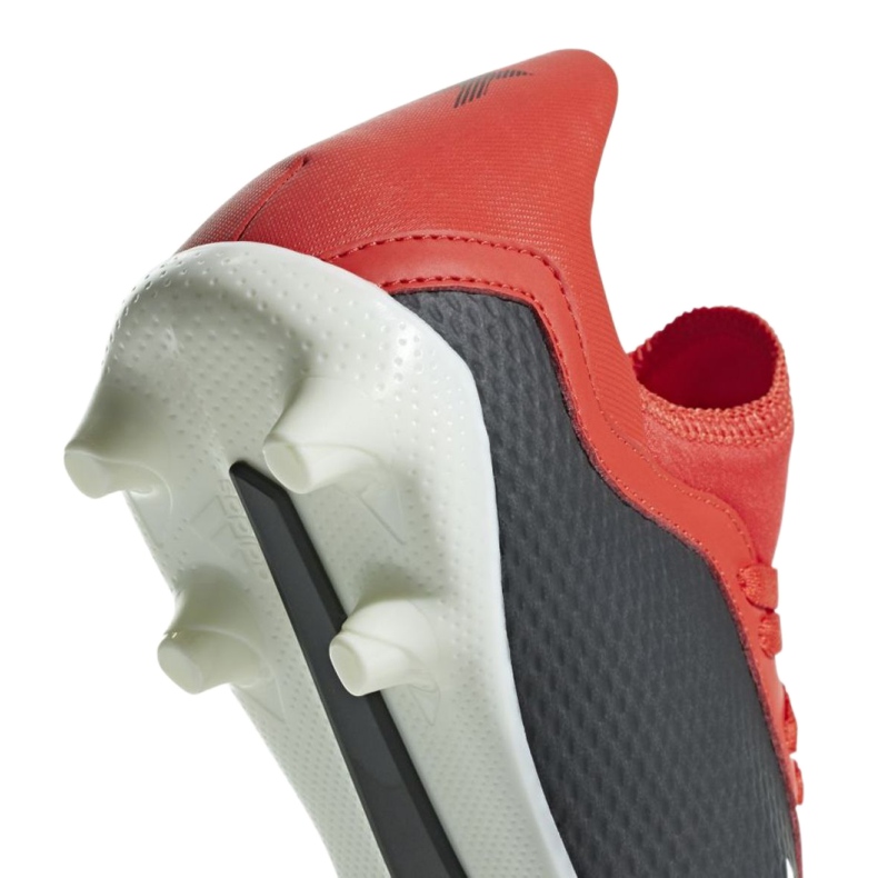 Adidas X 18.3 Fg Jr BB9370 futballcipő piros 3