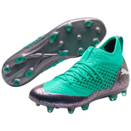 Futballcipő Puma Future 2.3 Netfit Fg Ag Color Shift M 104832 01 zöld 3