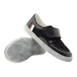 Bőr sportcipő Bartek 28369 kék 4