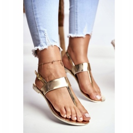 Lu Boo | Nora II-GAT arany tükör szandál aranysárga 1 Lu Boo | Nora II-GAT arany tükör szandál aranysárga 1