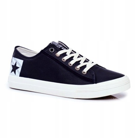 Férfi cipők Big Star Navy Blue EE174159 sötétkék 1