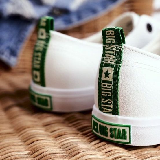 Női cipők Big Star White GG274006 fehér 1