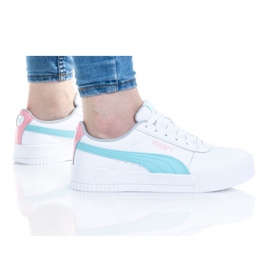 Puma Carina L Jr 370677 06 fehér narancs 1