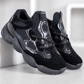 SHELOVET Fekete cipők 2