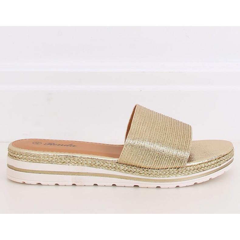 Arany női aranypapucs 222-32II Arany aranysárga 1