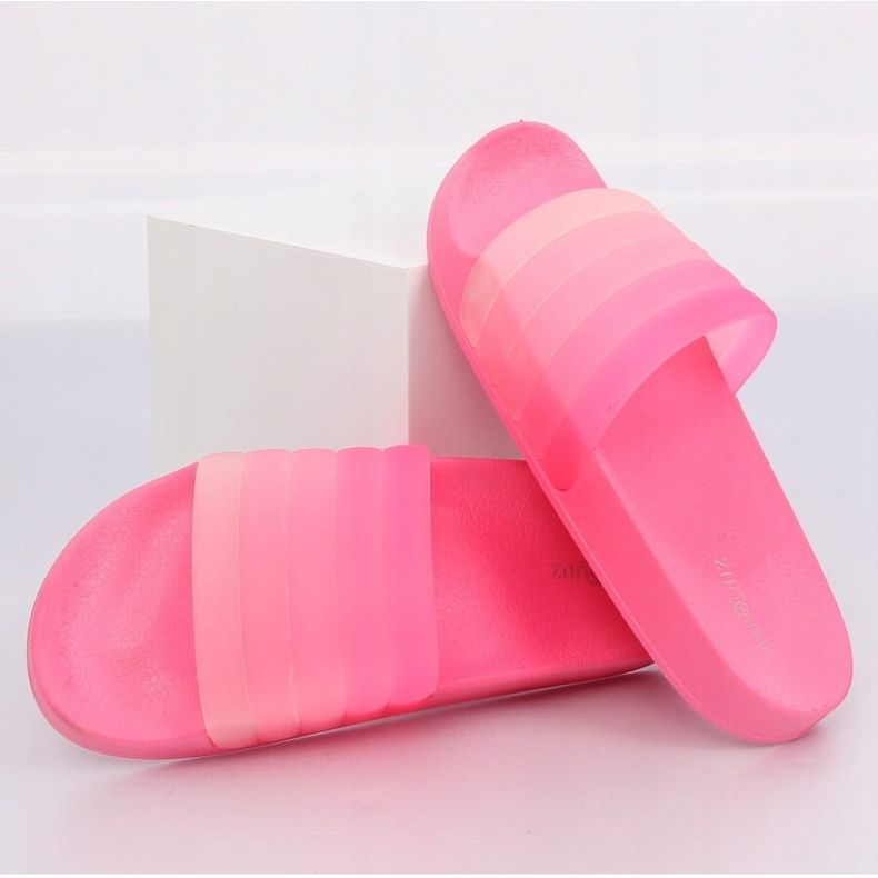 Rózsaszín Női rózsaszín papucs K-9183 Fuchsia 2