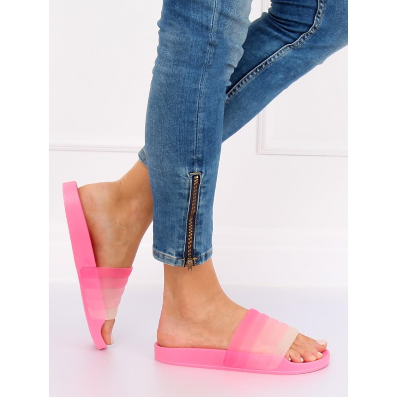 Rózsaszín Női rózsaszín papucs K-9183 Fuchsia 1 Rózsaszín Női rózsaszín papucs K-9183 Fuchsia 1