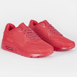 Férfi piros sportcipő 5586-4 1