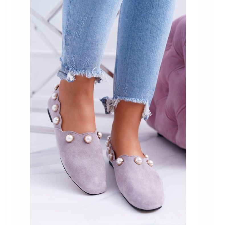 Női szürke balerinák Lu Boo Milis 1