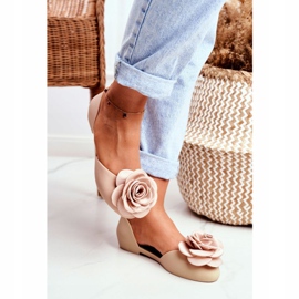 LU BOO Gumi balerinák Meliski Virágok Bézs Eszter 1