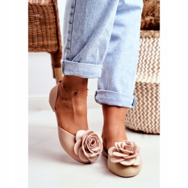 LU BOO Gumi balerinák Meliski Virágok Bézs Eszter 2