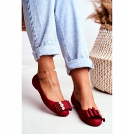 LU BOO Gumi balerinák Meliski meghajol Piros Joleen 2