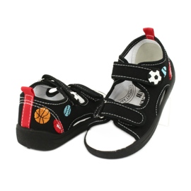 American Club Szandál fiúk amerikai TEN27 papucs labda fekete 3