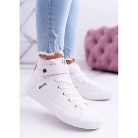 Női cipők Big Star Warm White V274541FW fehér 2