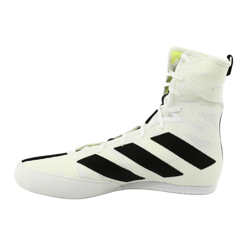 Adidas Box Hog 3 bokszcipő fehér fekete sárga 1