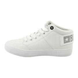 Magas tornacipő Big Star EE274352 fehér szürke 2