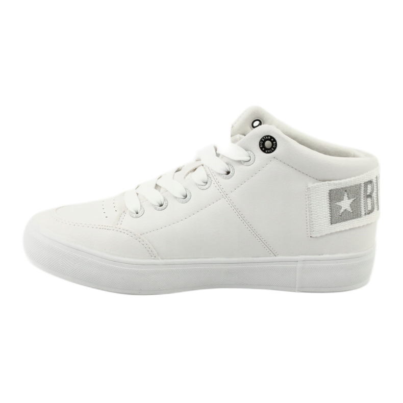 Magas tornacipő Big Star EE274352 fehér szürke 2