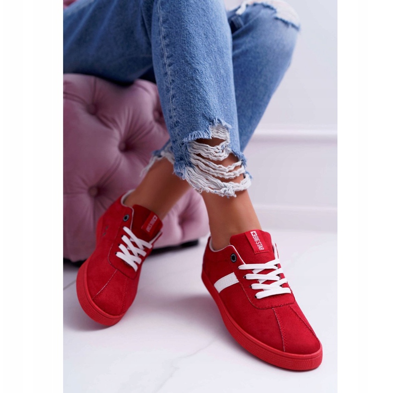 Női sportcipő Big Star Red DD274622 piros 1