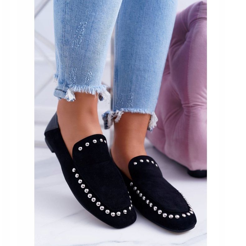 Lu Boo Fekete Lords balerinák Planta strasszokkal 1