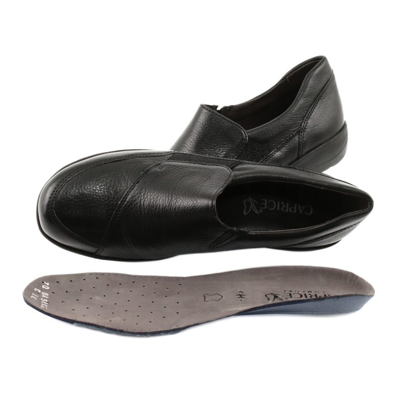 Caprice alacsony vágású női cipő teg.H fekete 4