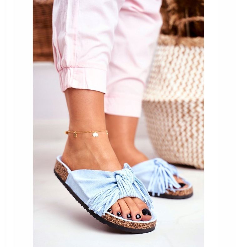 BUGO Női kék papucs a Cork Fringe Marina -ban 2 BUGO Női kék papucs a Cork Fringe Marina -ban 2