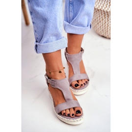 BUGO Női szandál Wedge Grey Rosa szürke 1 BUGO Női szandál Wedge Grey Rosa szürke 1