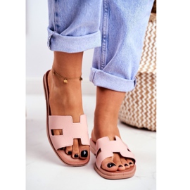 BUGO Női papucs Pink Geometric Classic Theodora rózsaszín 1