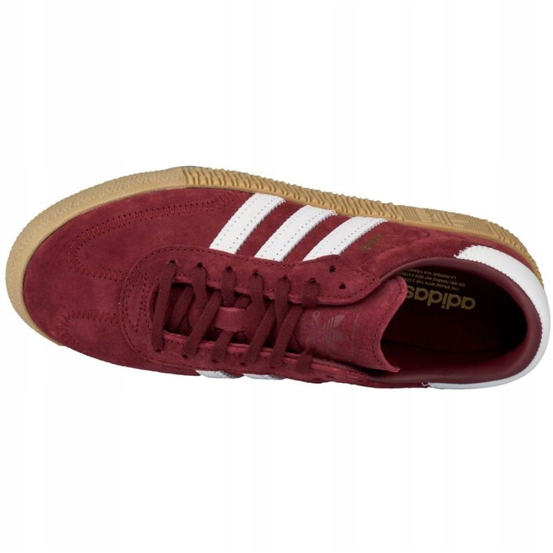 Adidas Originals Sambarose W F36268 cipő piros szürke 2