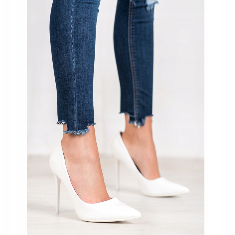 Small Swan Lakkozott csapok fehér 2