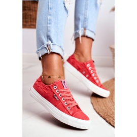 Női cipők Big Star Red DD274449 piros 1