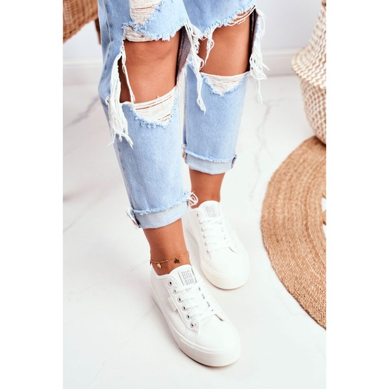 Női cipők Big Star White GG274098 fehér 1