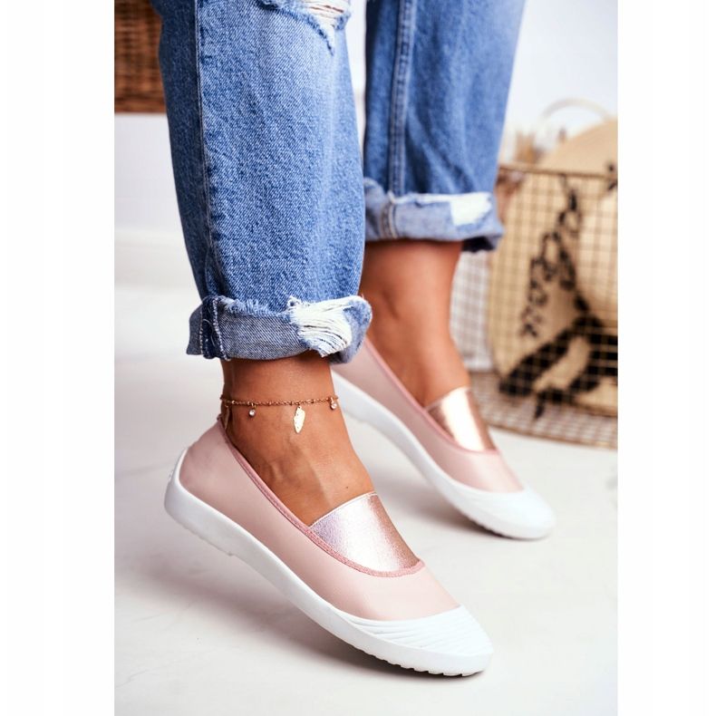 LU BOO Cipők Slip On Slip-on Cipők Pink Justy rózsaszín 2