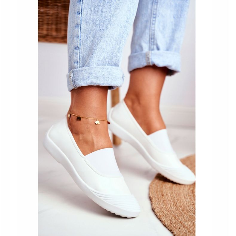 LU BOO Cipők Slip On Slip-on Cipők Fehér Justy 2