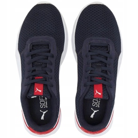 Puma St Activate Jr 369069 13 cipő fekete sötétkék 1