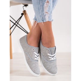 SHELOVET Világosszürke cipők 1