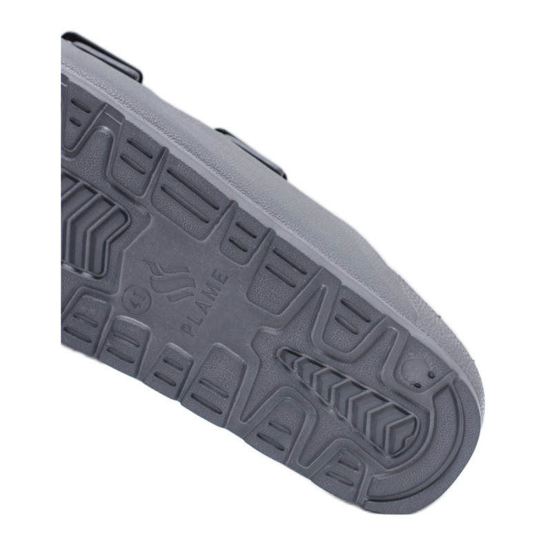 Flameshoes Férfi szürke kerti világos papucs 2