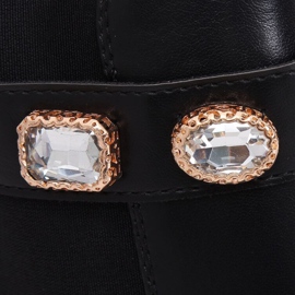 Fekete Chelsea csizma, fekete HE107 Fekete 1